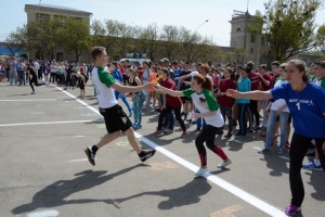 Эстафета в Ставрополе собрала полтысячи горожан