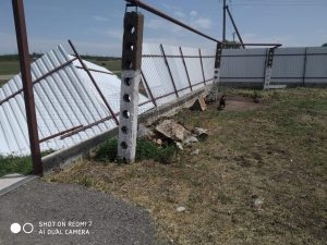 Последствия урагана 12 июня в Андроповском районе края