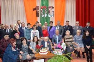 На Ставрополье столетний ветеран ВОВ и ОВД принял поздравления