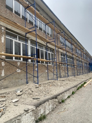 Школу на хуторе Быкогорка Предгорья начали ремонтировать по Президентской программе