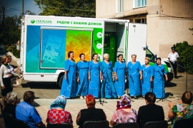 Жителей отдаленных населенных пунктов Ставрополья обслужат в бронированном автомобиле Сбербанка
