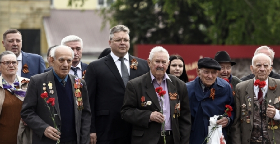 Ставрополье встретило 74-ю годовщину Победы парадом
