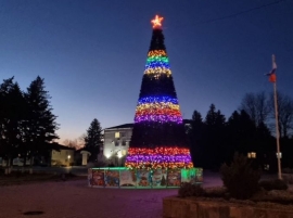 В Предгорном округе установят 15 новогодних елок