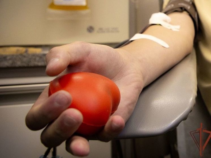 В Пятигорске 40 росгвардейцев стали донорами крови