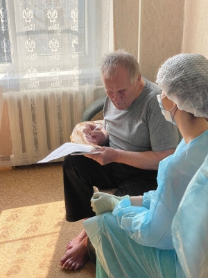 В Железноводске вакцинация на дому проводится специалистами проекта «За здоровье»
