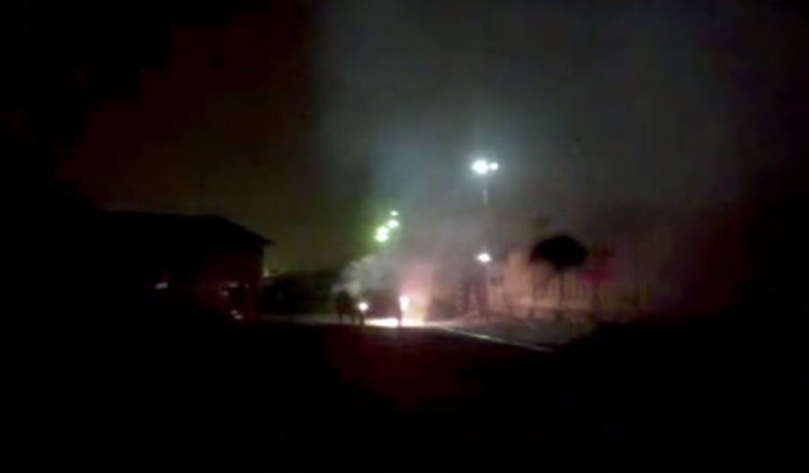 В Шпаковском районе полицейские спасли парня из горящего автомобиля