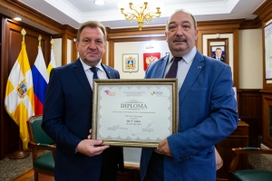 Мэр Ставрополя встретился с генсеком Евразийского отделения Всемирной организации «Объединенные города и местные власти»