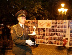 Акция накануне 70-летия Победы в Пятигорске