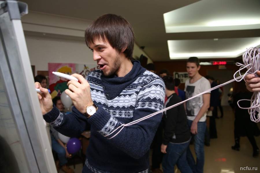 Студенты в Ставрополе отметили Татьянин день станционной игрой