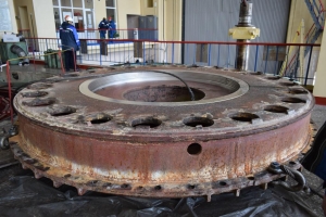 На Кубанской ГЭС-3 введен в работу третий гидроагрегат после планового капитального ремонта