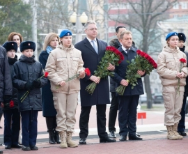 В Ставрополе почтили память защитников Отечества всех поколений