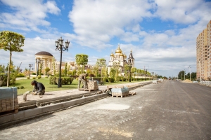 Дорожные работы на улице Перспективной в Ставрополе завершатся осенью