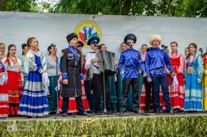 Казачьи песни ставропольских «Станичников» звучали на Ростовском фестивале