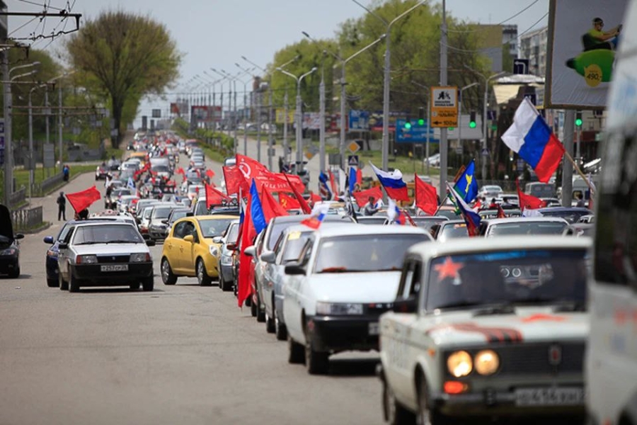 В День Победы в Ставрополе состоится традиционный праздничный автопробег