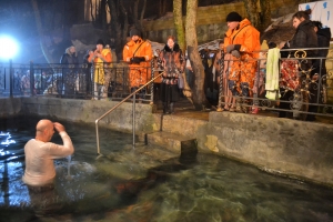 Крещенская ночь на Ставрополье прошла спокойно