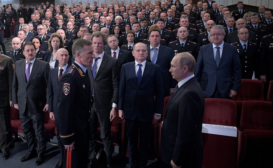 Владимир Путин не увидел кардинального улучшения работы МВД