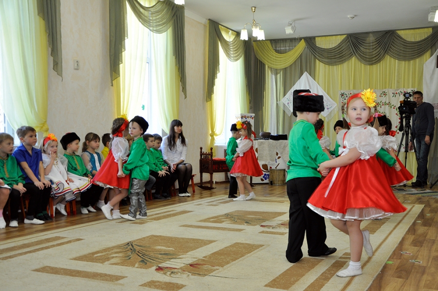 В детском саду Ставрополя казачата дали концерт