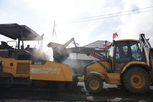 В Ставрополе дорожники завершают ремонт участка на улице Трунова