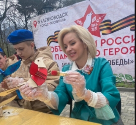 В курортном Железноводске запустили акцию «Соловьи Победы»