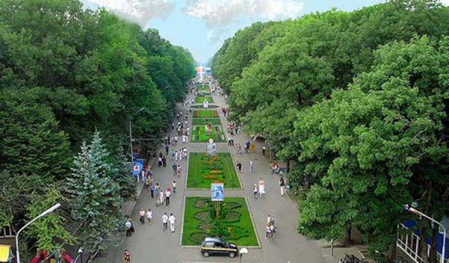 Вход в парк победы ставрополь