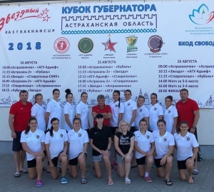 Ставропольские гандболистки вступили в борьбу за Кубок губернатора Астраханской области