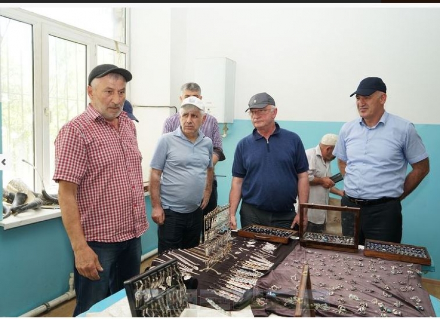 Председатель правительства Дагестана Абдулпатах Амирханов посетил Хунзахский район